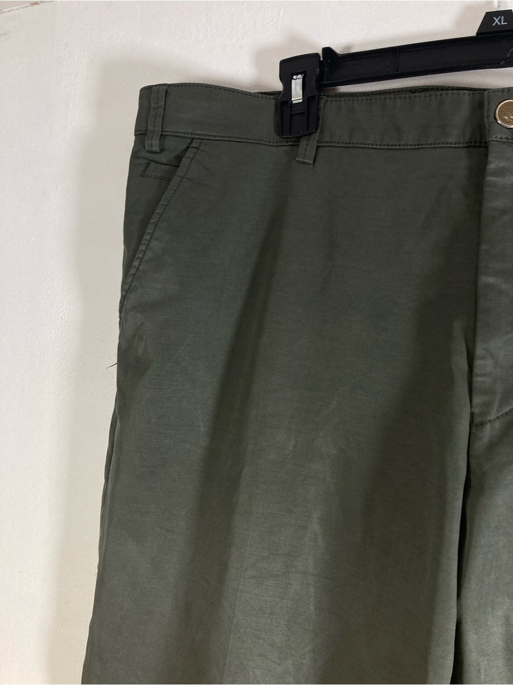 Williams & Kent Mansfield Relaxed Fit Pants Twill Olive Green Size 42 Casual - Picture 8 of 13